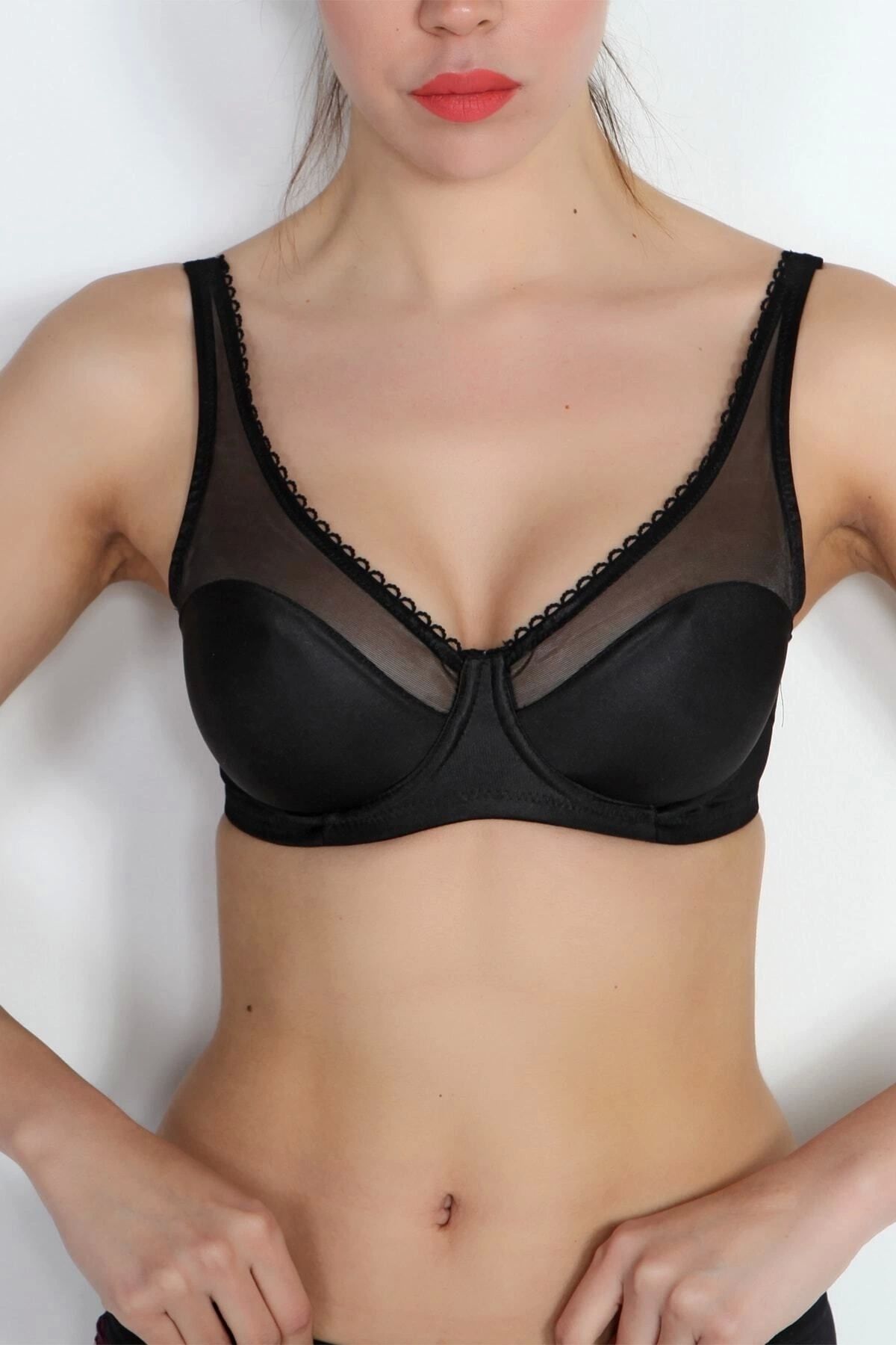 C Cup Underwired Lace Minimizer Bra