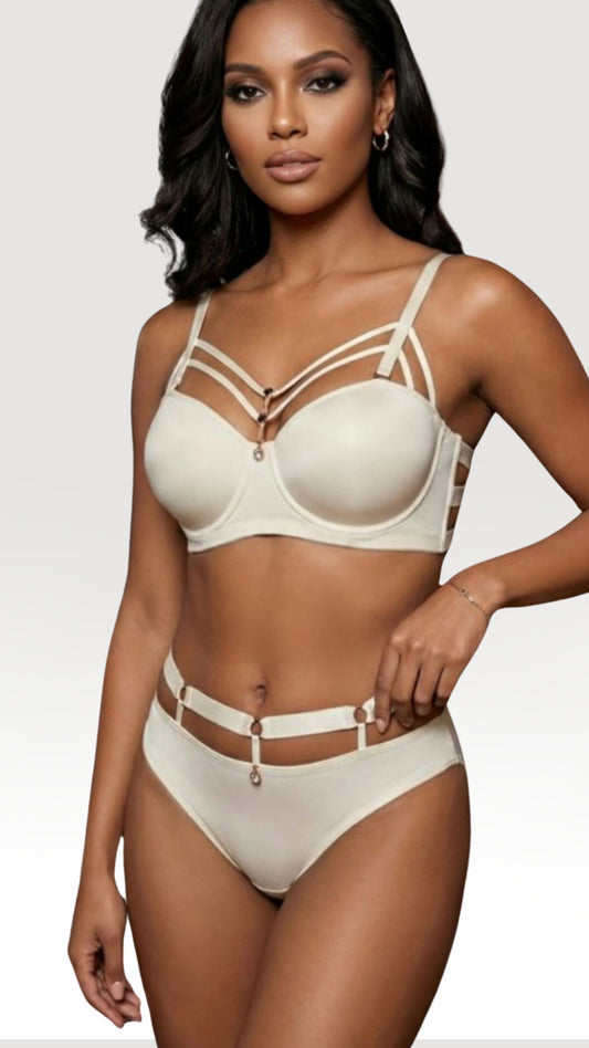 Women’s Underwired Unpadded Bra & Panty Set