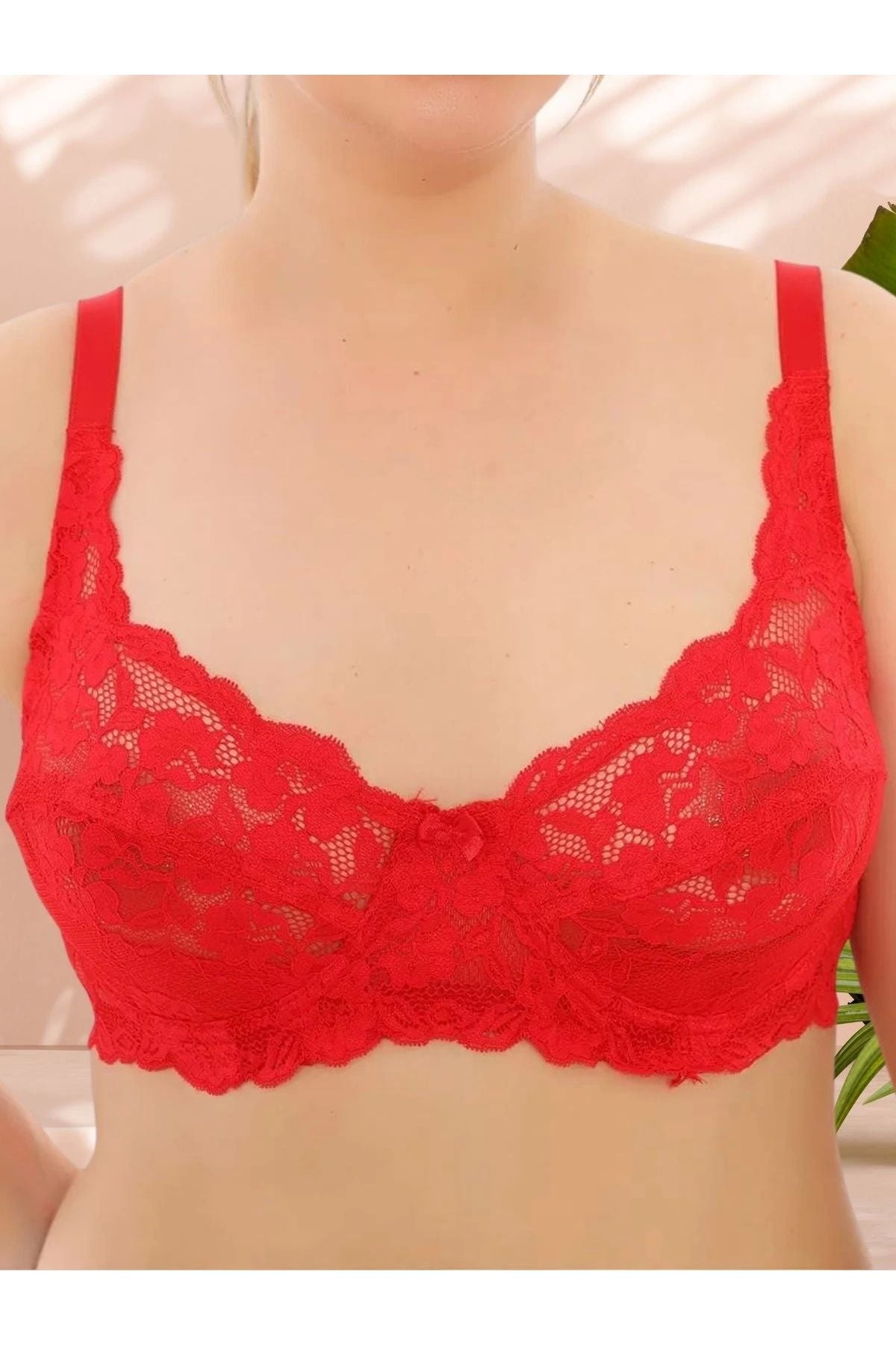 Lace Underwire Unpadded Bra – Non-Padded Elegant Lingerie