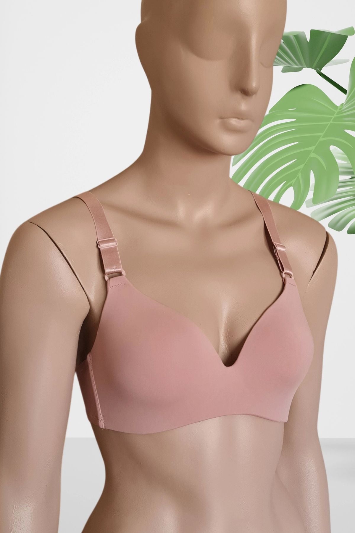 Seamless Wireless Laser-Cut Soft Bra – Non-Padded