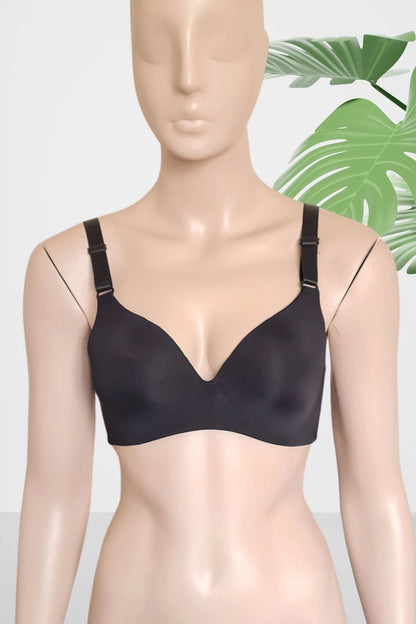 Seamless Wireless Laser-Cut Soft Bra – Non-Padded