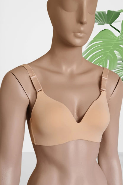 Seamless Wireless Laser-Cut Soft Bra – Non-Padded