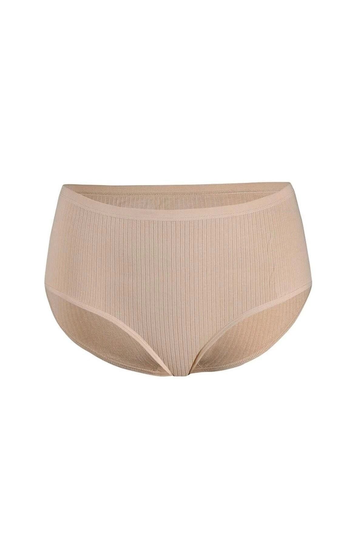 Women’s High-Waist 100% Cotton Brief Panties – Breathable & Comfortable