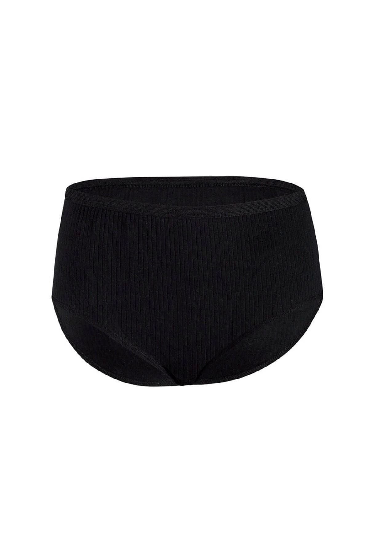 Women’s High-Waist 100% Cotton Brief Panties – Breathable & Comfortable