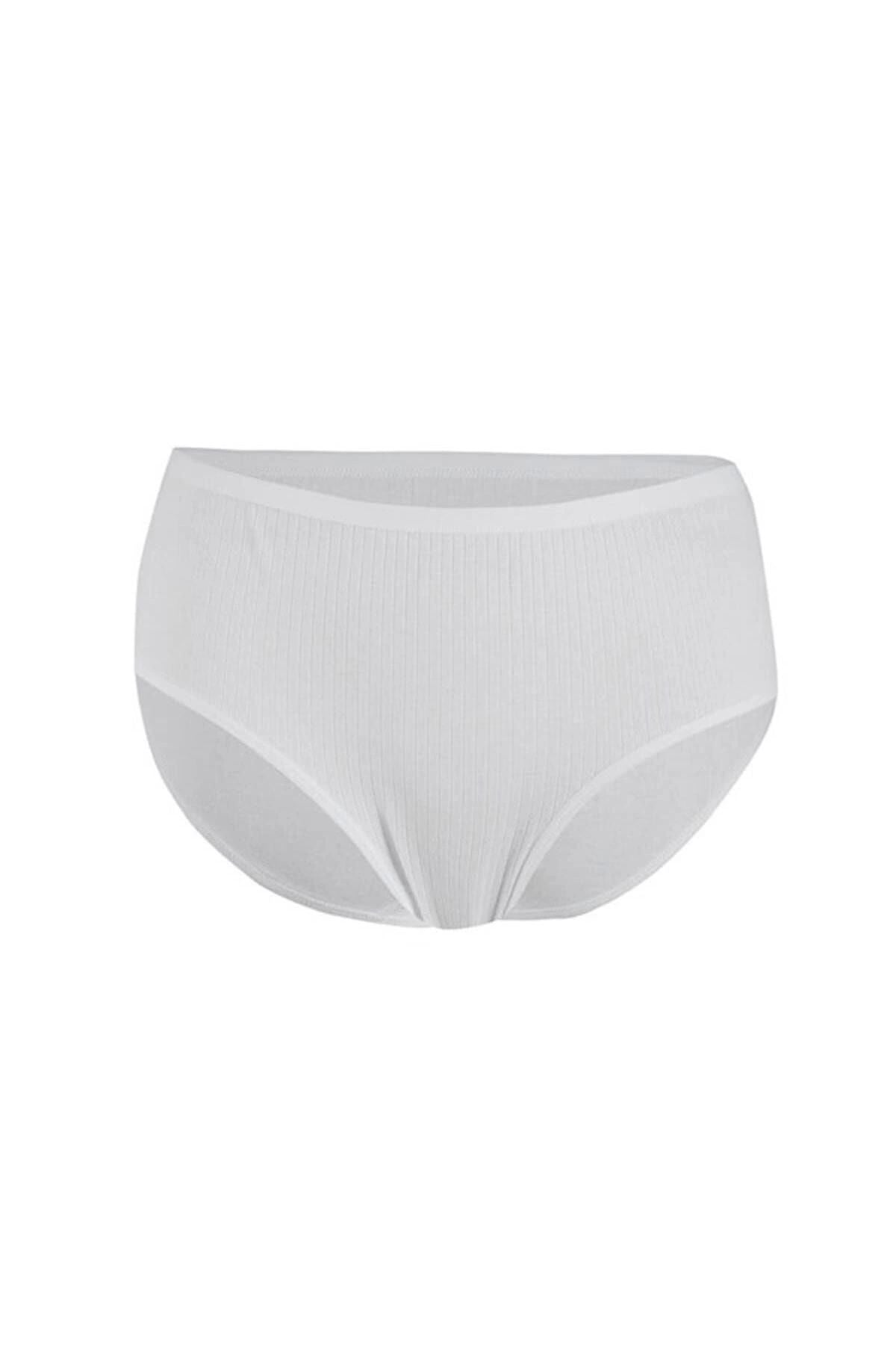 Women’s High-Waist 100% Cotton Brief Panties – Breathable & Comfortable